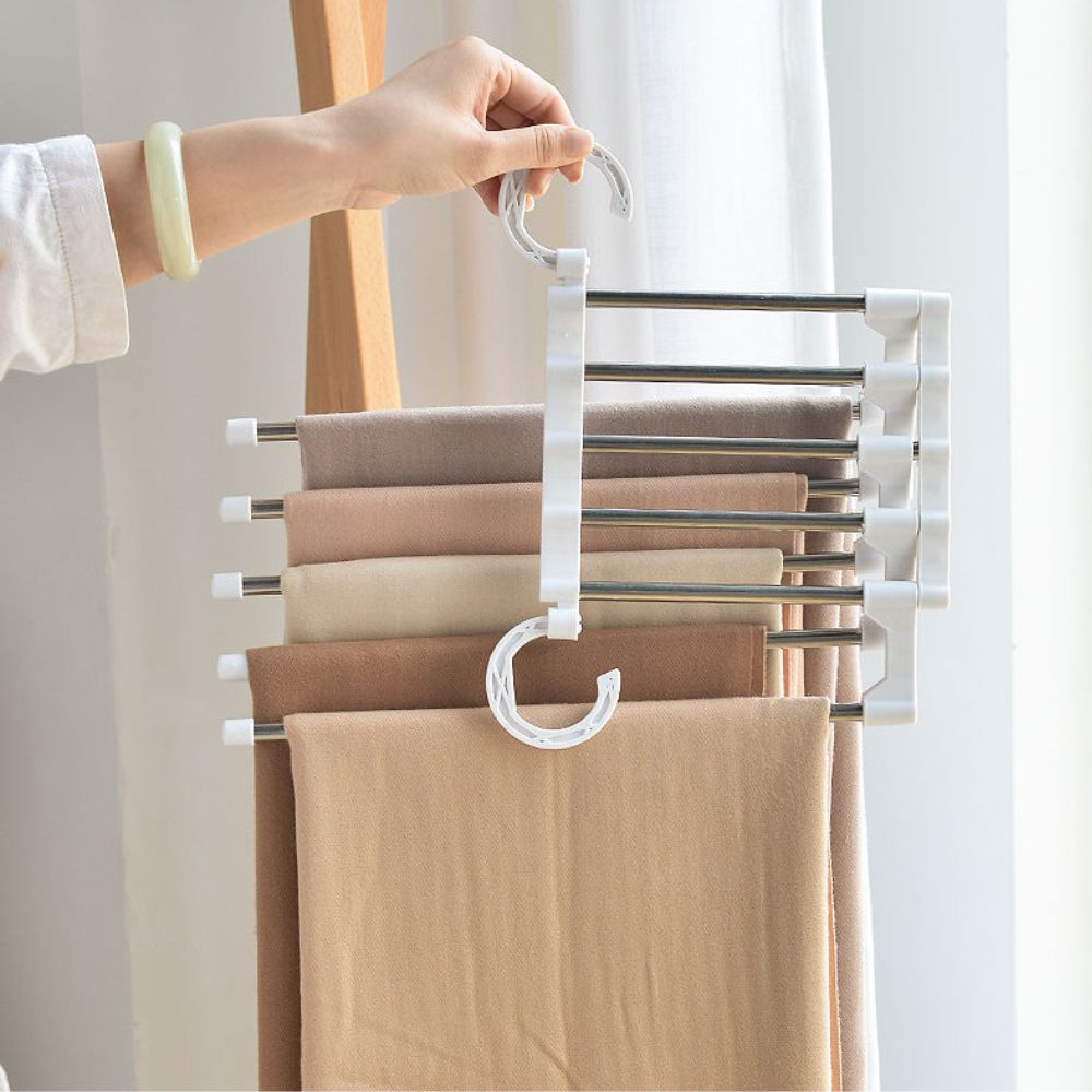 Hosenhalter Platzsparend Multifunktional für Kleiderschrank