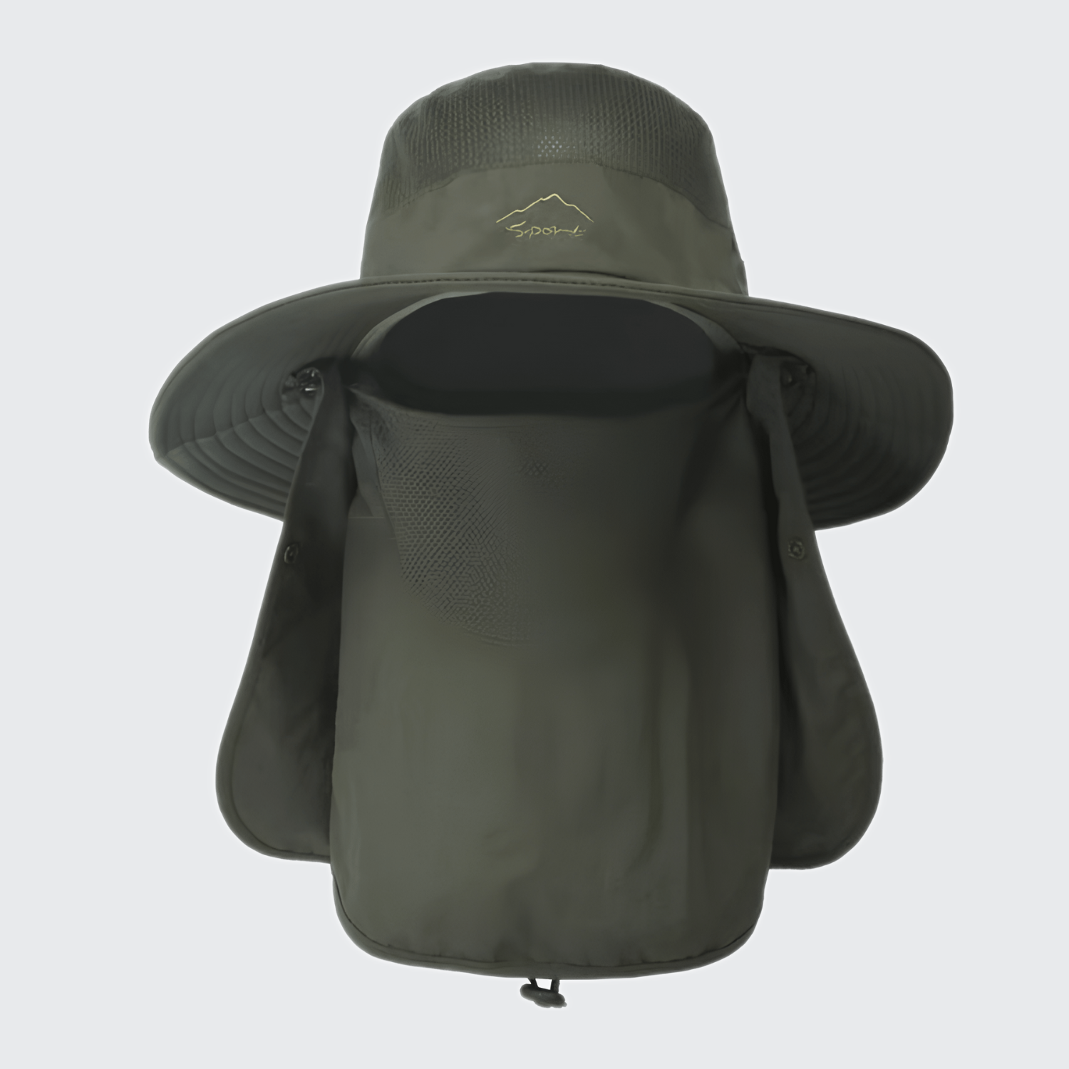 Sonnenhut mit Nackenschutz UV-Schutz für Wandern und Angeln