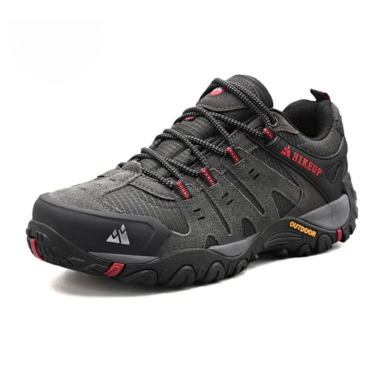 Herren Trekking Schuhe Rutschfest für Wandern und Outdoor