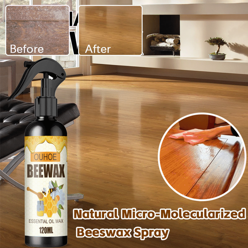 Bienenwachs Holzpflege-Spray – Natürlicher Glanz ohne aggressive Chemikalien