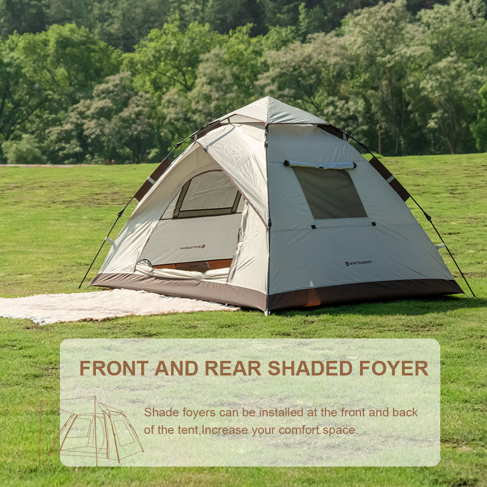 Pop Up Zelt 4 Personen wasserdicht für Camping und Strand