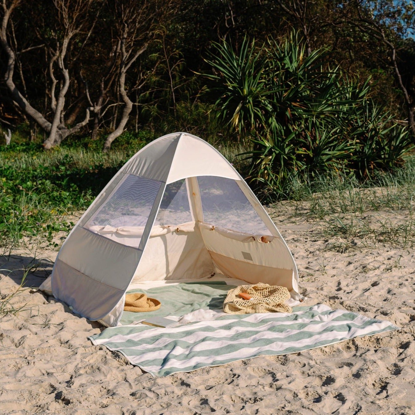 Baby Strandmuschel UV 50 Pop Up Zelt für Strand und Garten