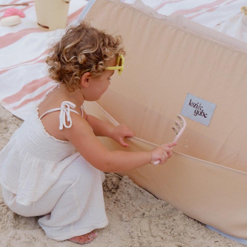 Baby Strandmuschel UV 50 Pop Up Zelt für Strand und Garten