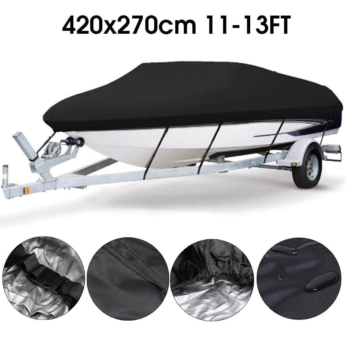 Waterproof boat cover