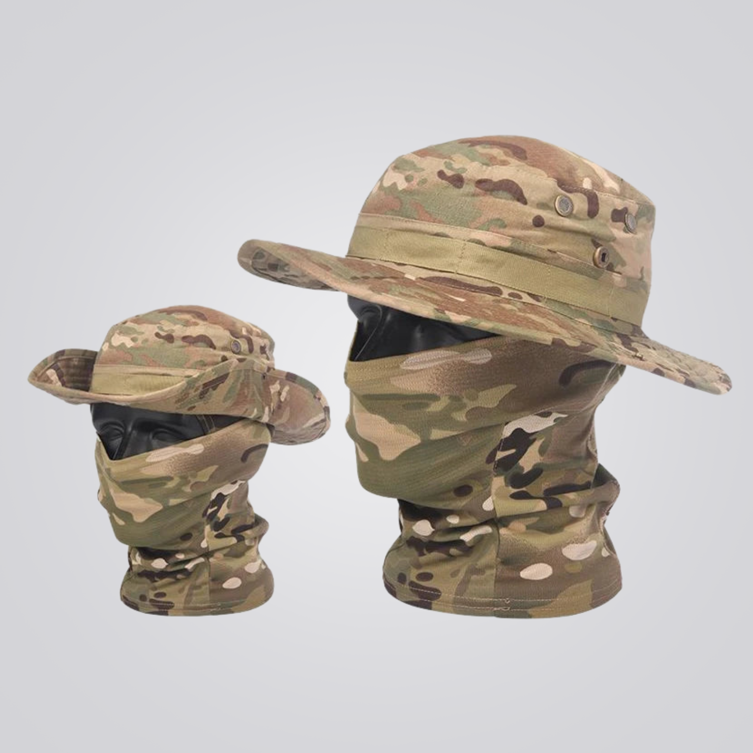 Outdoor Hut mit Sturmhaube UV-Schutz für Wandern und Trekking