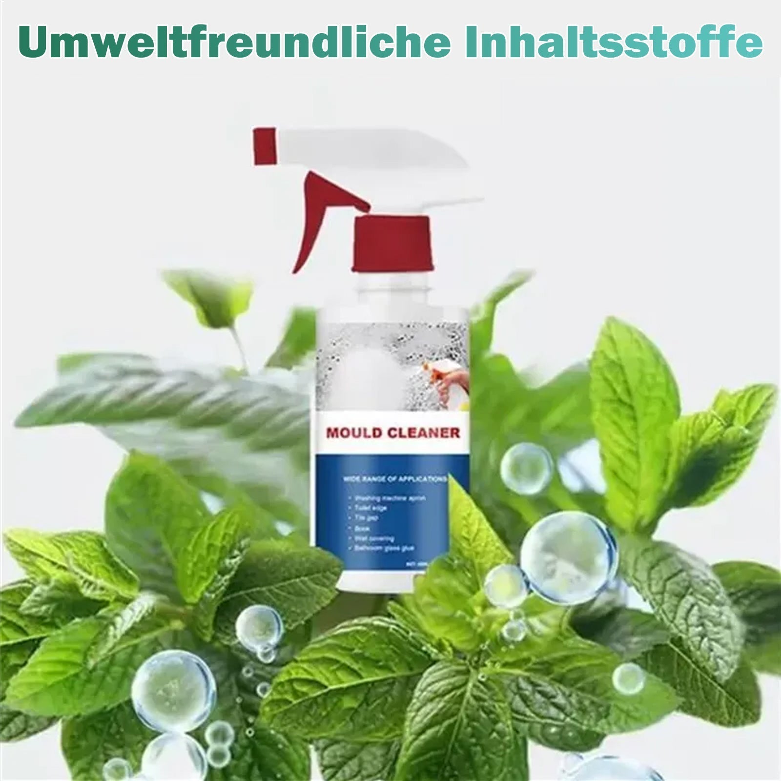Schimmelentferner mit Aktiv-Sauerstoff | Entfernt Schimmel & Sporen tiefenwirksam | Für Fugen, Silikon & Tapeten | Auch zur Vorbeugung