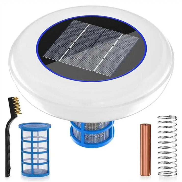 Solarbetriebener Pool Ionisator für klares Wasser