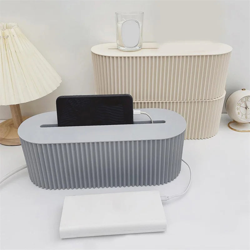 HideWire | Kabelbox für einen aufgeräumten Schreibtisch ohne Kabelsalat