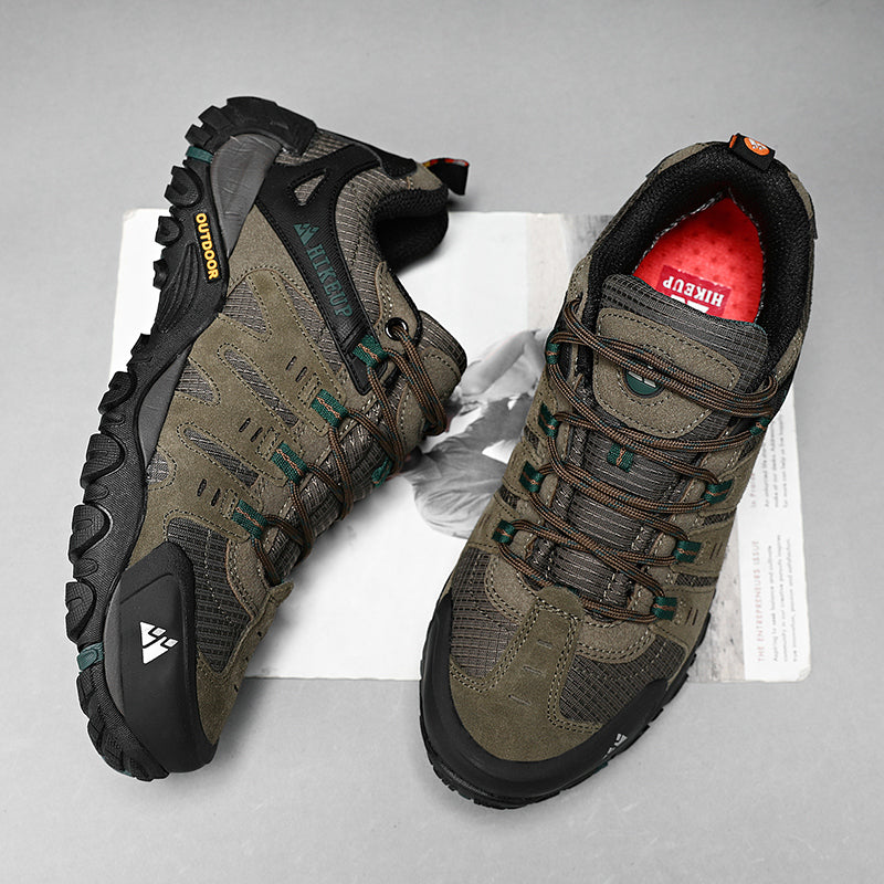 Herren Trekking Schuhe Rutschfest für Wandern und Outdoor