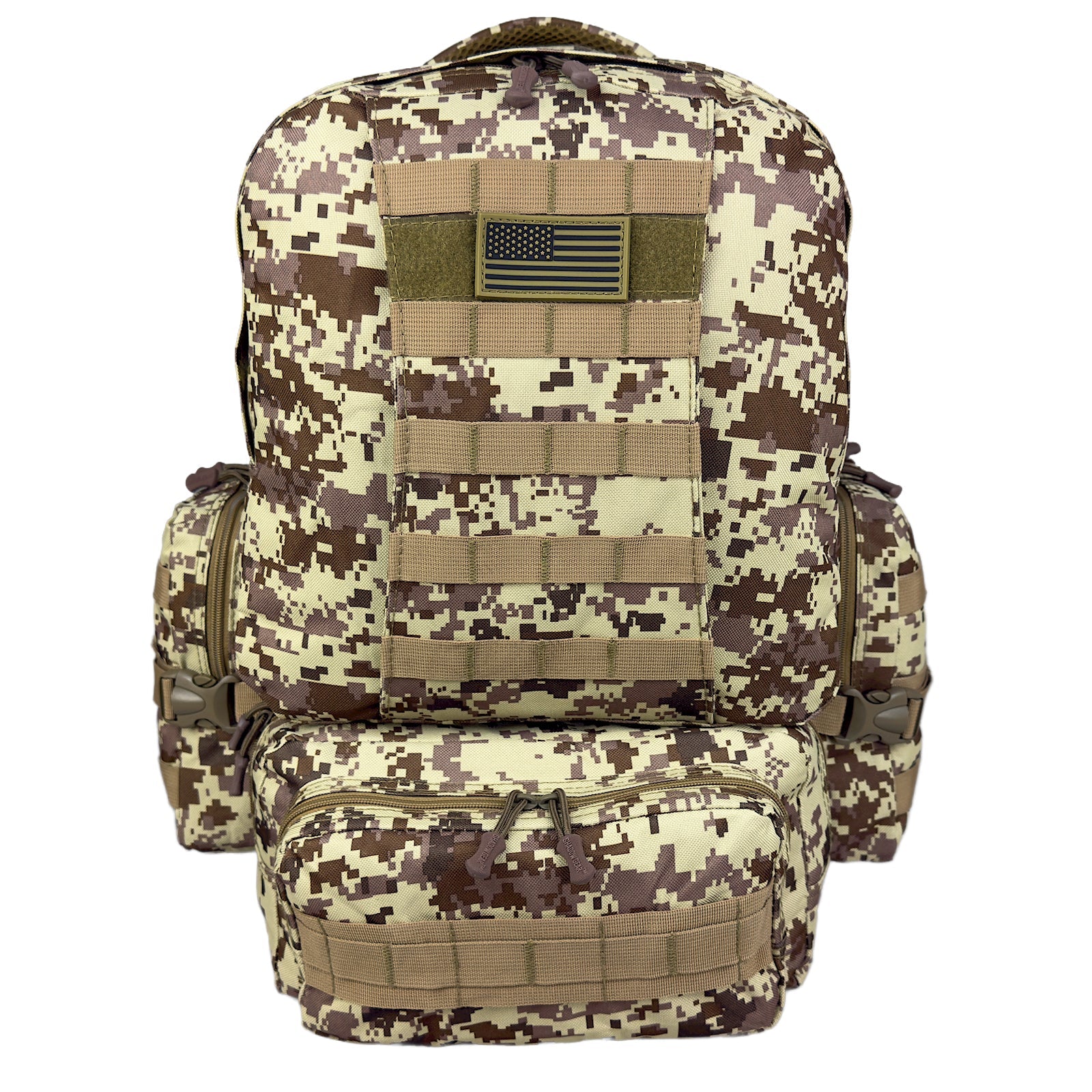 Taktischer Rucksack MOLLE für Trekking und Camping