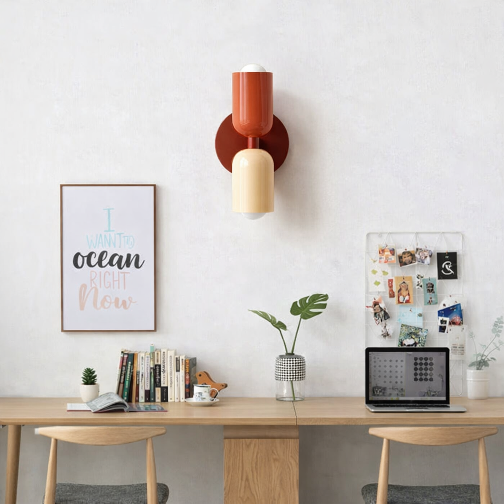 Skandinavische LED Wandleuchte