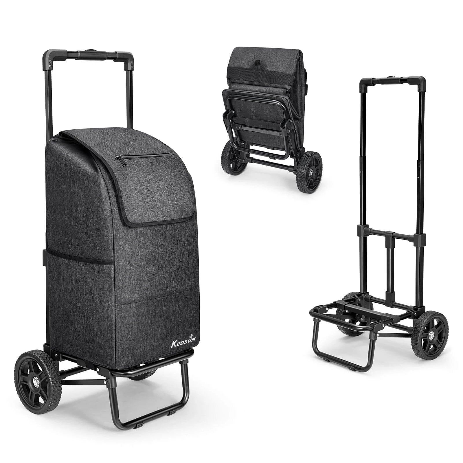 Foldable Shopping Cart 2-in-1