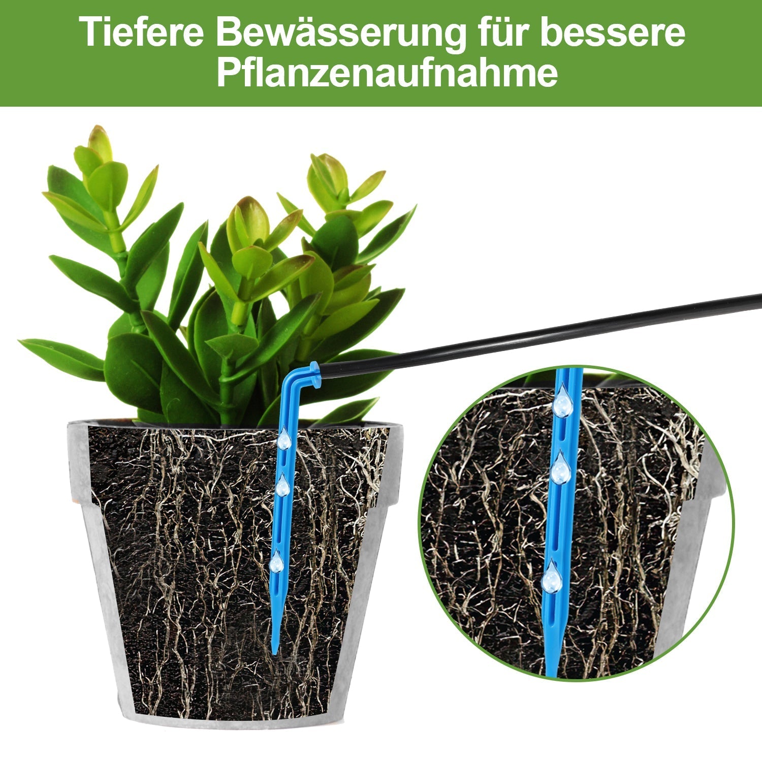 Ikodm Solar Bewässerungssystem Pflanzenbewässerung