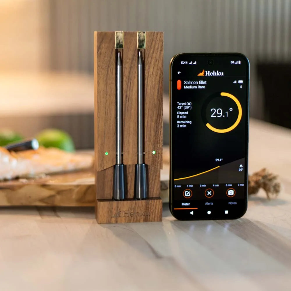 Bluetooth Fleischthermometer Kabellos mit App für Grill & BBQ