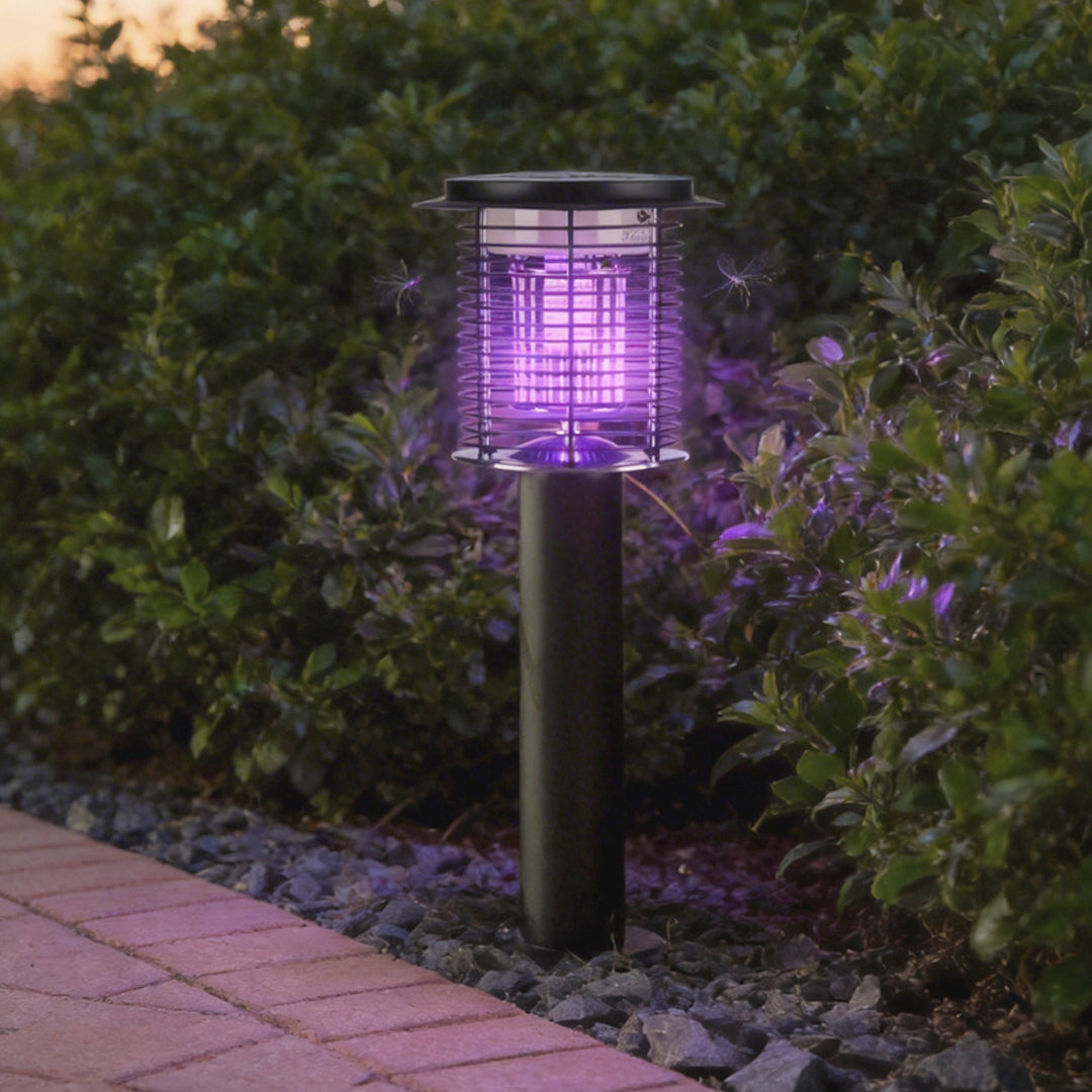 Solar Mückenlampe für Garten Terrasse und Balkon