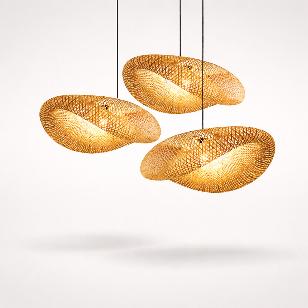 Bambus Pendelleuchte