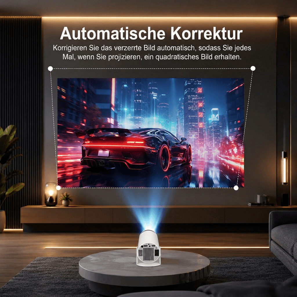 Mini Beamer mit Android 11 | Himmelswurf