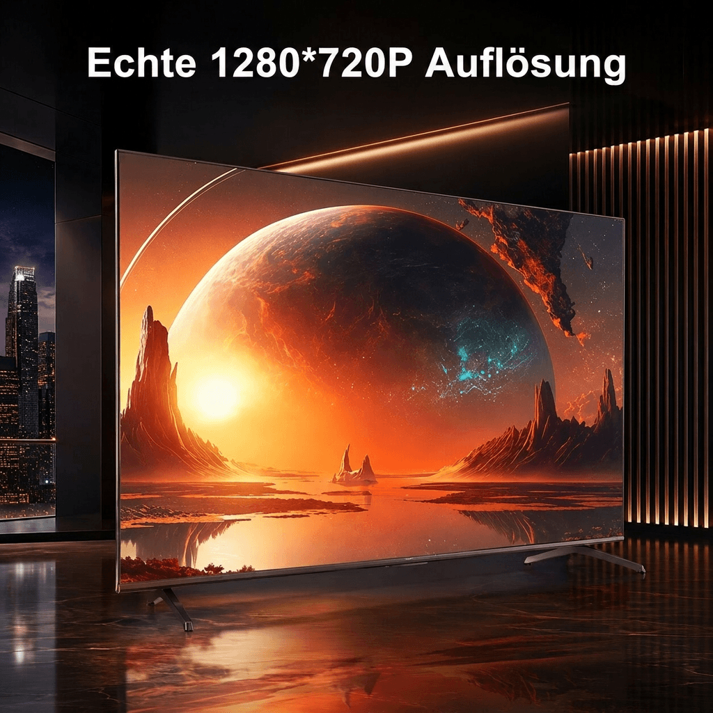 Mini Beamer mit Android 11 | Himmelswurf