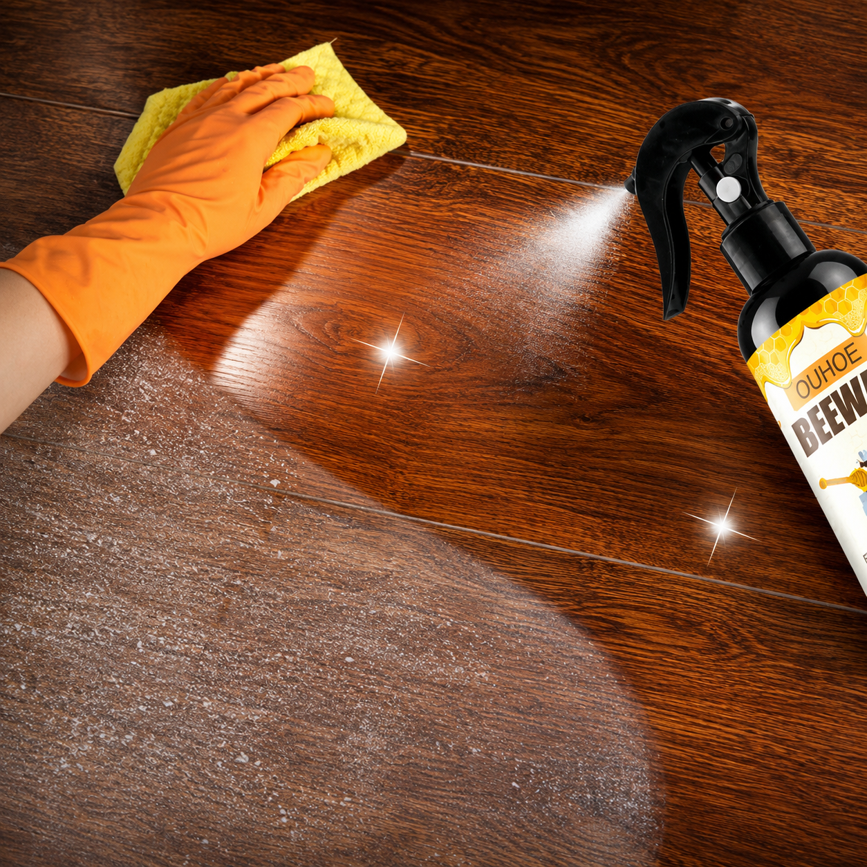 Bienenwachs Holzpflege Spray Natürlich für Möbel und Holzoberflächen