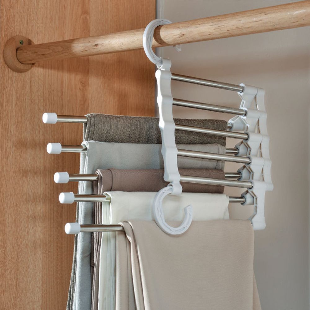 Hosenhalter Platzsparend Multifunktional für Kleiderschrank