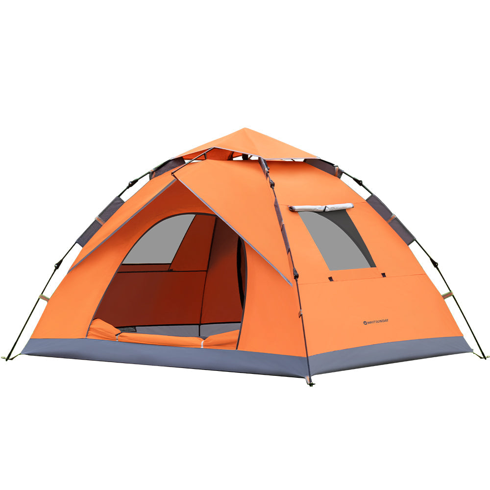 Pop Up Zelt 4 Personen wasserdicht für Camping und Strand