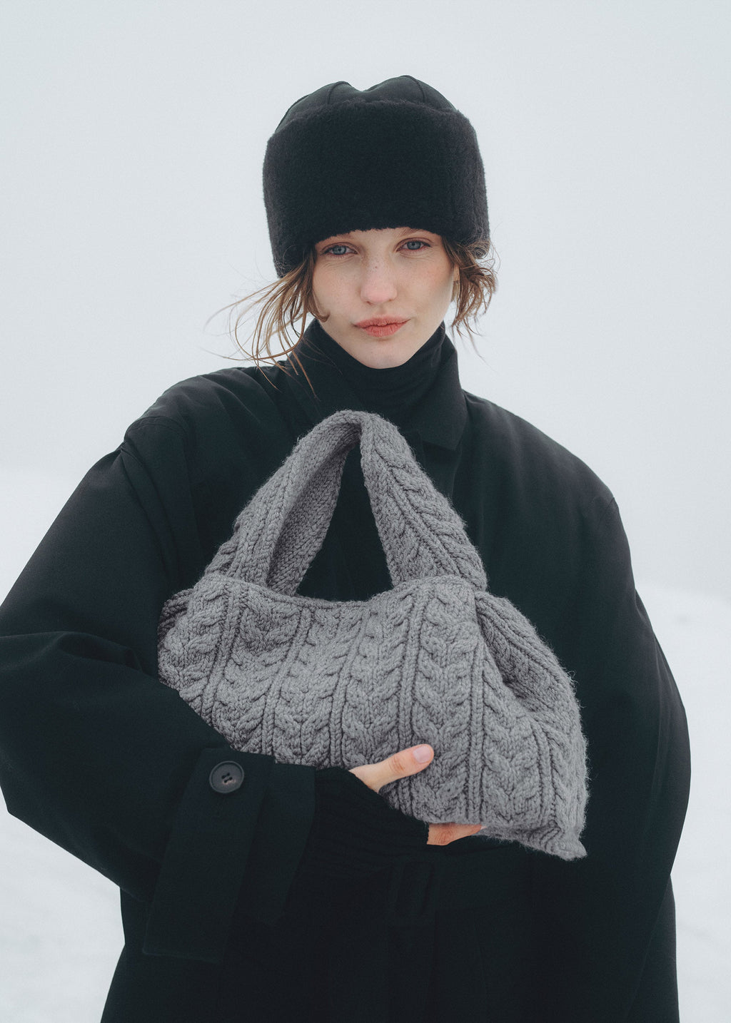 Numéro Neuf Large - Merino Stone