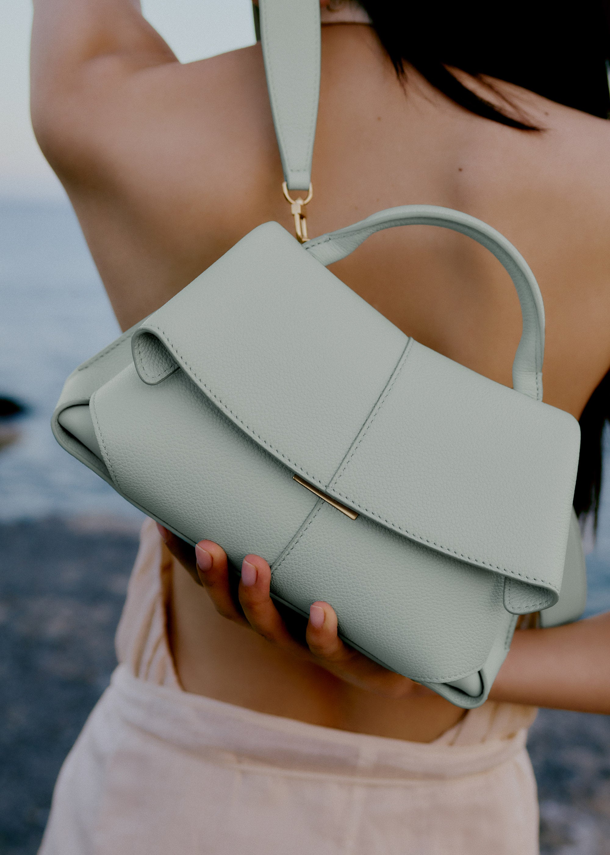 Mokki Mini - Textured Sea Foam