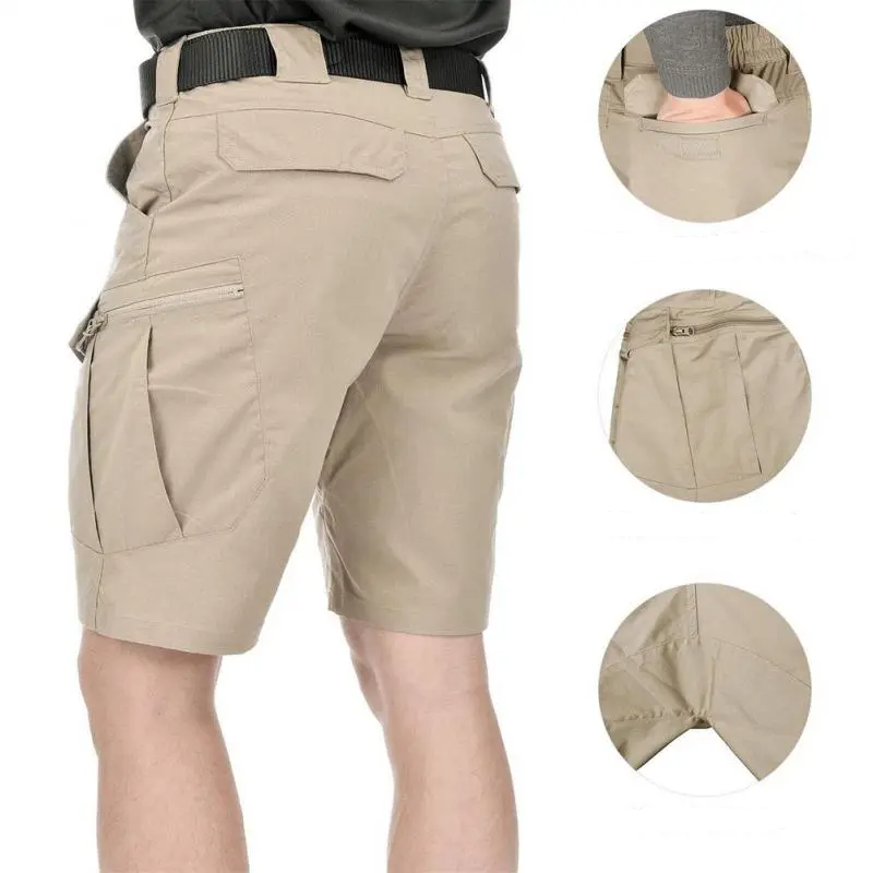 Herren Cargo Shorts Multifunktional für Outdoor und Wandern