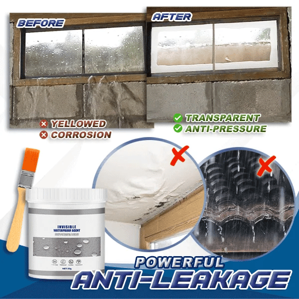 Transparenter Dichtstoff wasserdicht | versiegelt Fugen & Risse auf Fliesen, Beton, Holz, Metall | UV- & chemikalienbeständig | 30–300 g