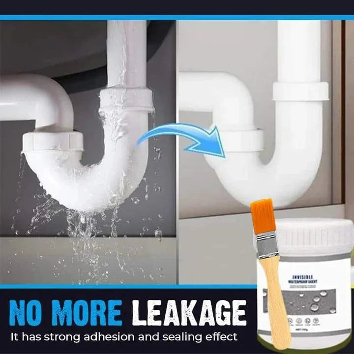 Transparenter Dichtstoff wasserdicht | versiegelt Fugen & Risse auf Fliesen, Beton, Holz, Metall | UV- & chemikalienbeständig | 30–300 g