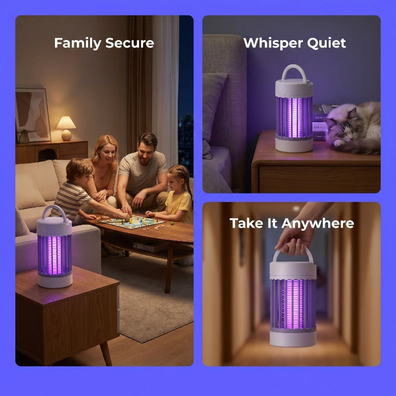 USB Mückenschutz Lampe tragbar für Reisen und Schlafzimmer