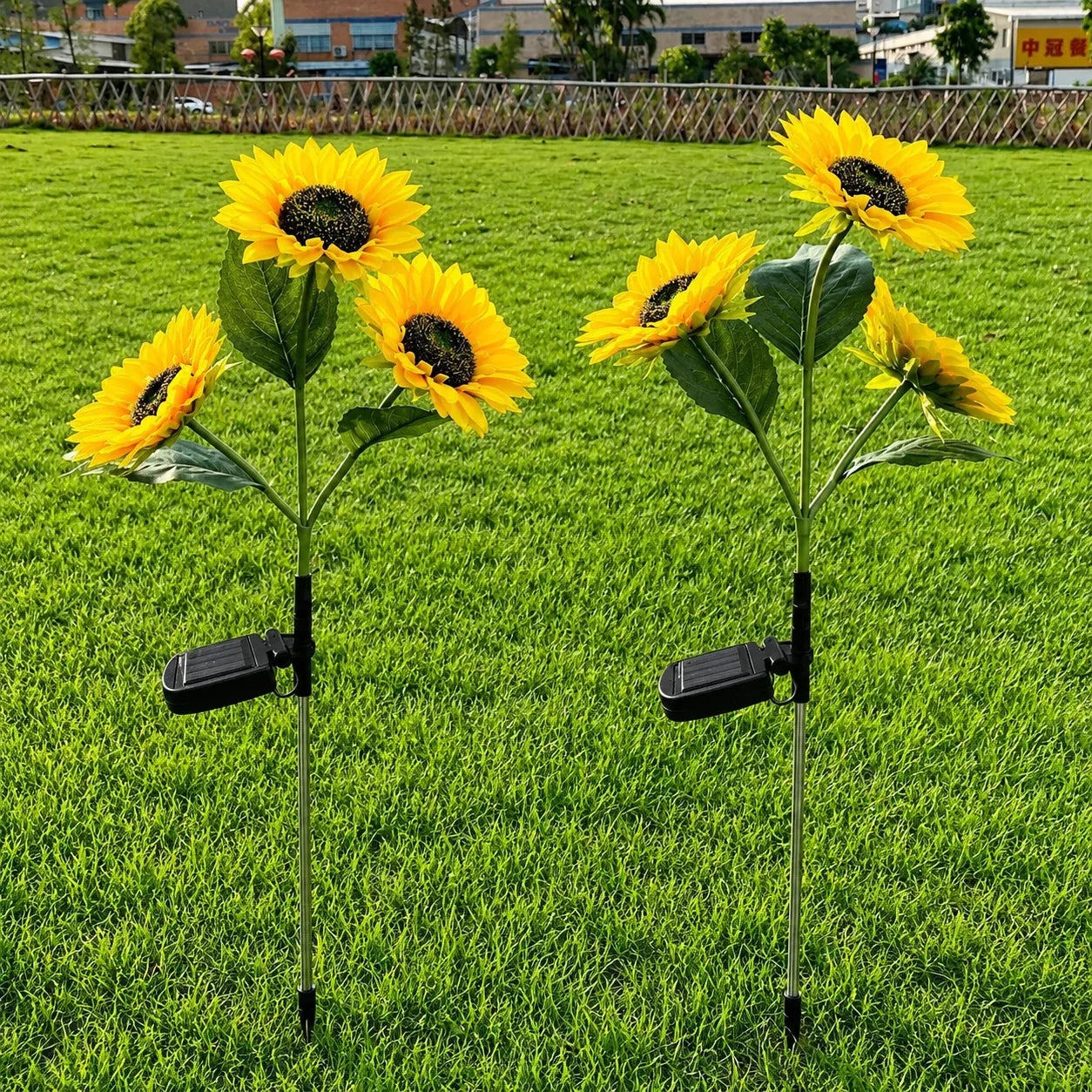 Sunflower Solar Garden Light