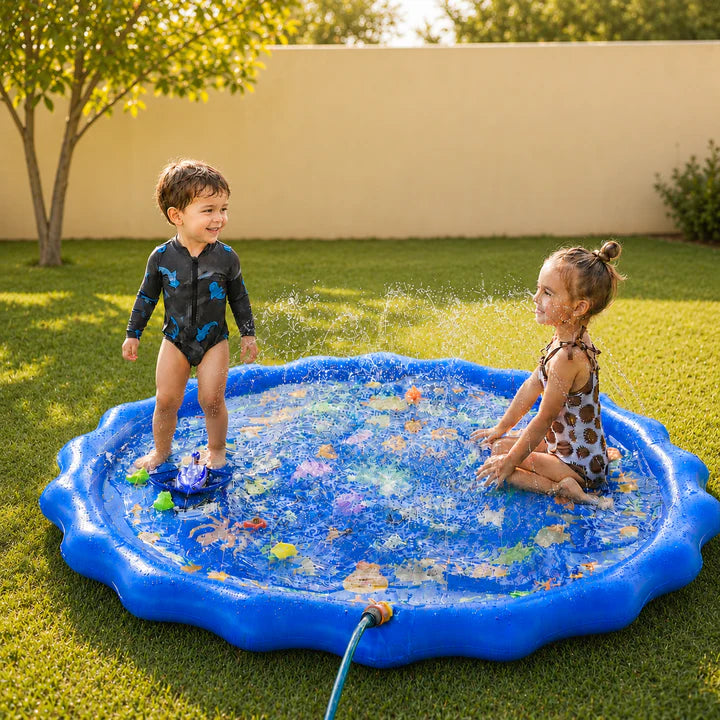 Wasserspielmatte für Kinder und Haustiere - XL 170cm