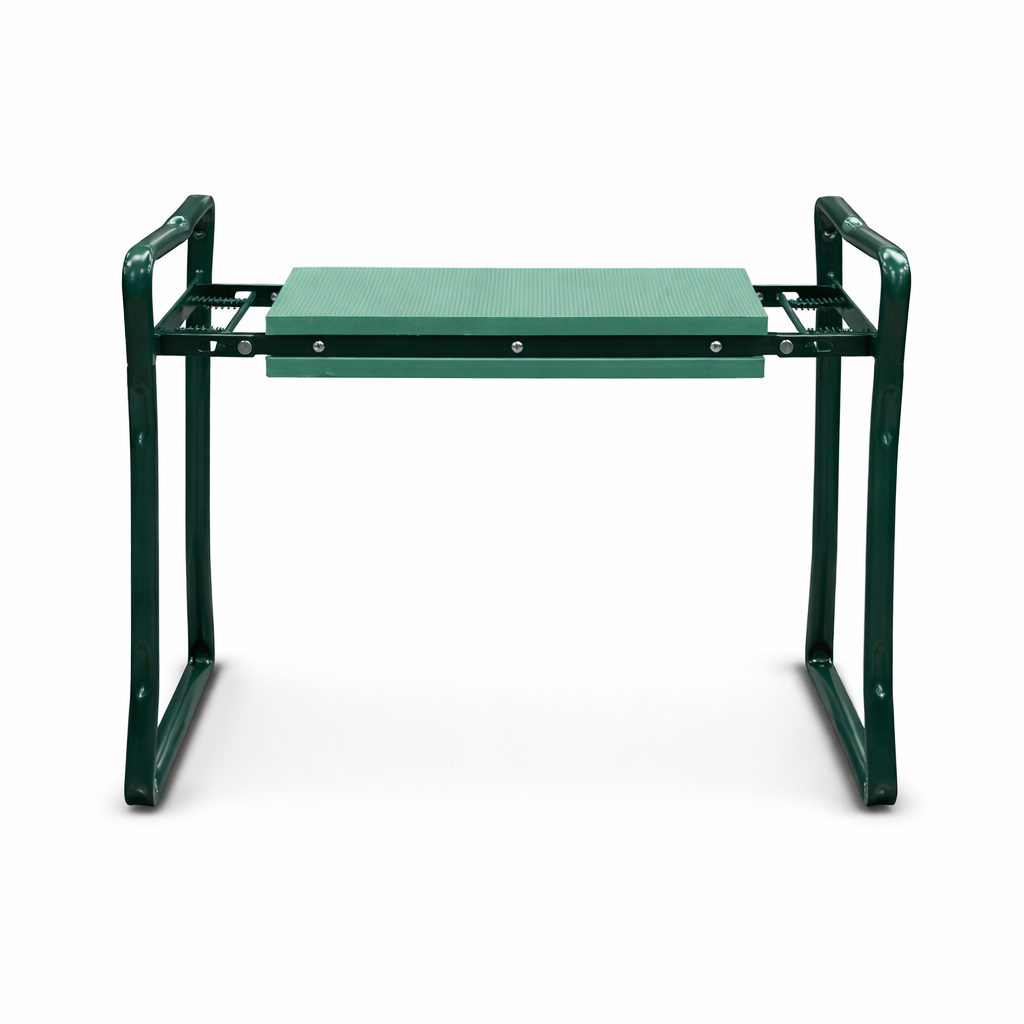 Gartenkniebank Klappbar mit Werkzeugtaschen für Gartenarbeit