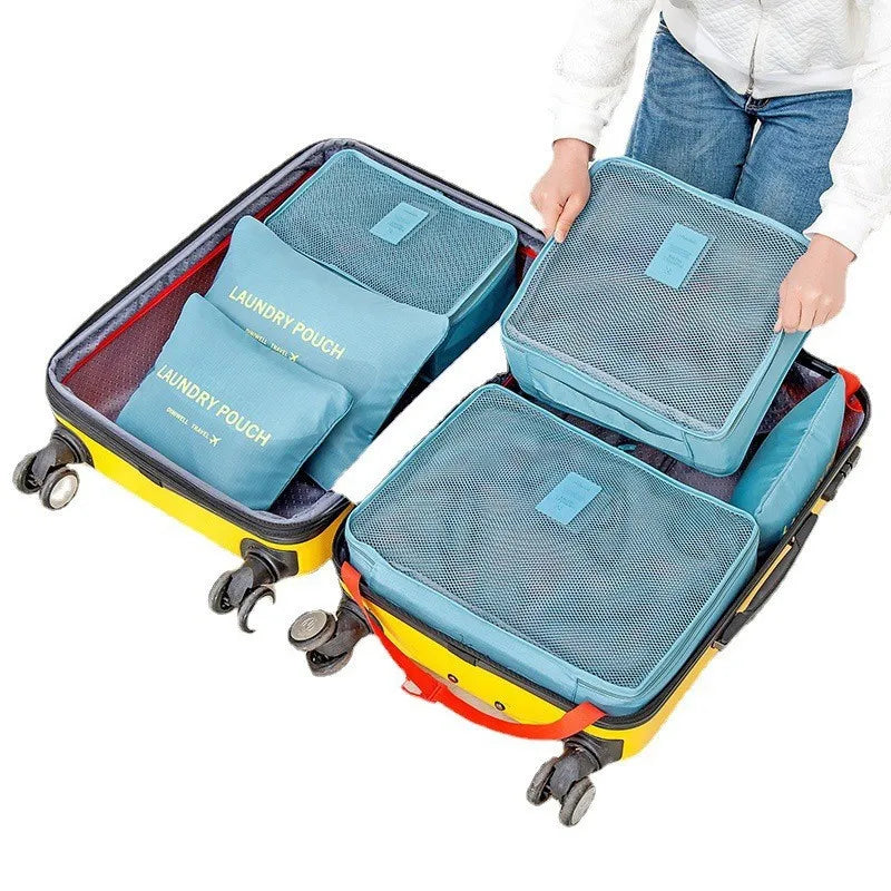 Packing Cubes Set 6-teilig Wasserabweisend für Koffer
