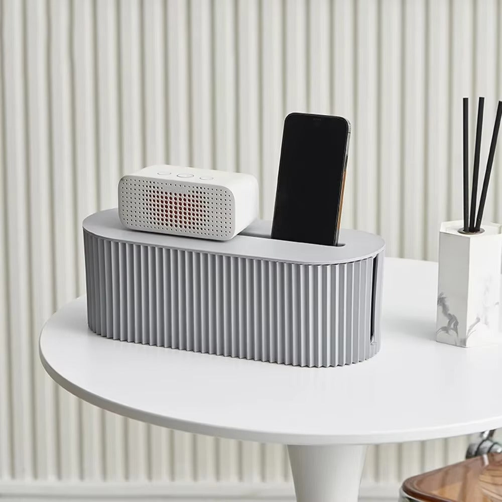 HideWire | Kabelbox für einen aufgeräumten Schreibtisch ohne Kabelsalat
