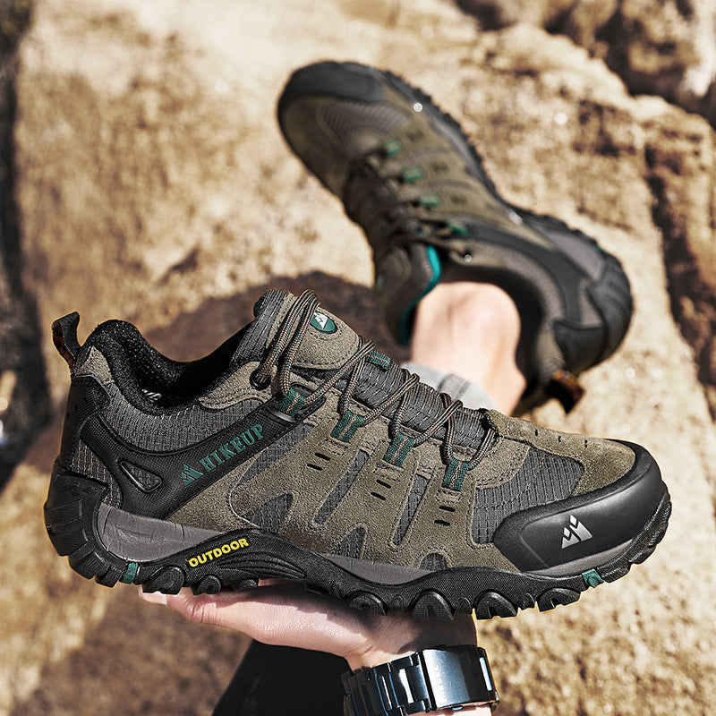 Herren Trekking Schuhe Rutschfest für Wandern und Outdoor