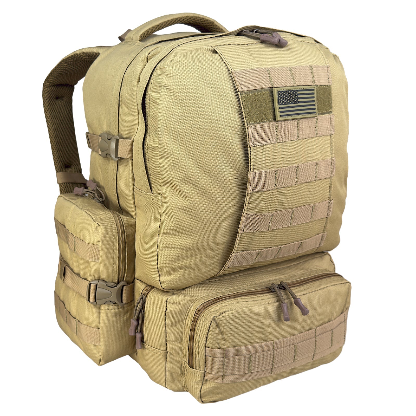 Taktischer Rucksack MOLLE für Trekking und Camping