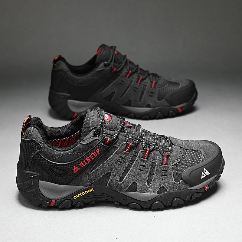 Herren Trekking Schuhe Rutschfest für Wandern und Outdoor