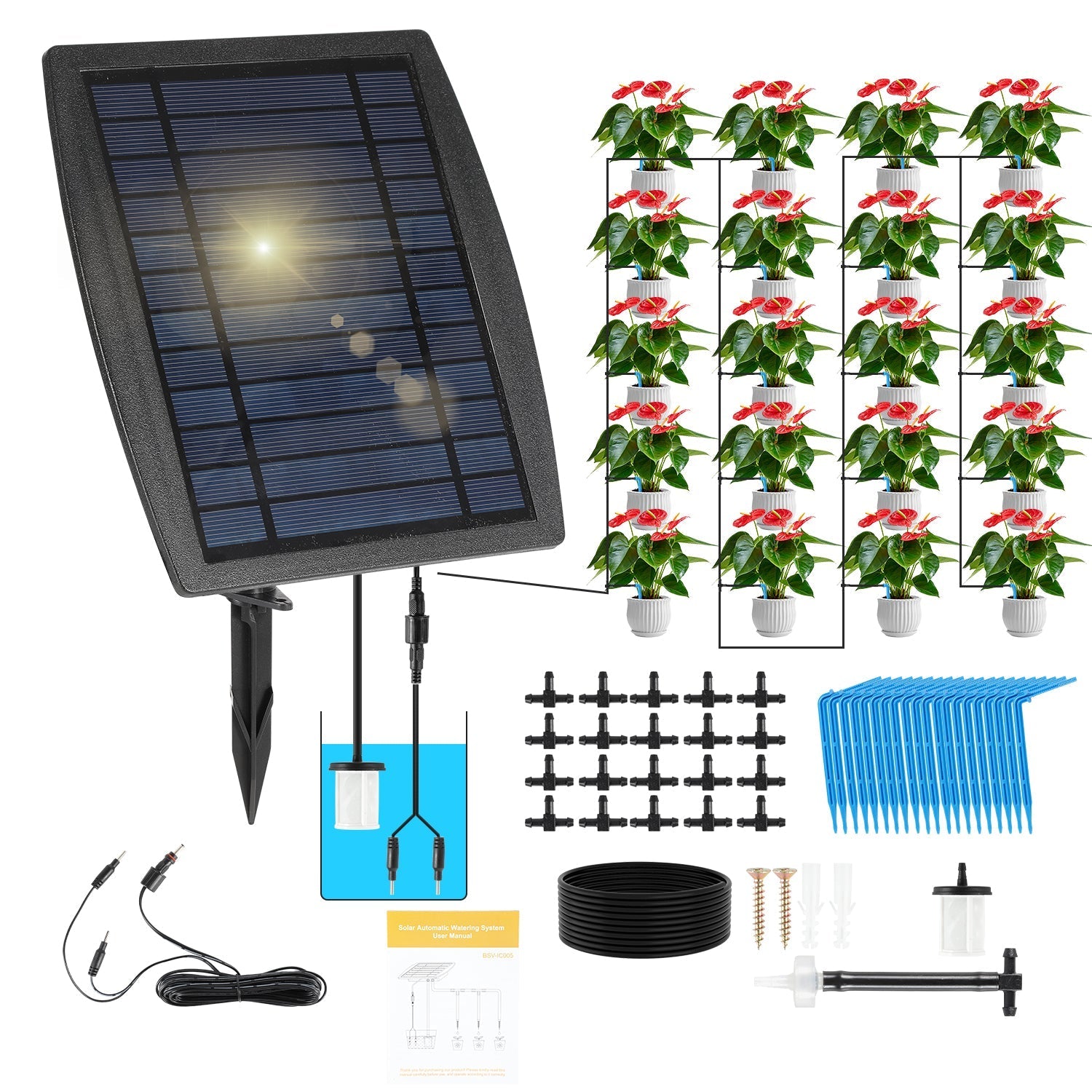 Ikodm Solar Bewässerungssystem Pflanzenbewässerung