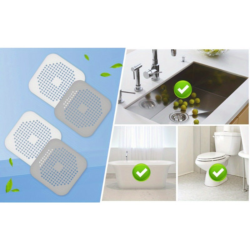 Abfluss-Silikonfilter 4er Set