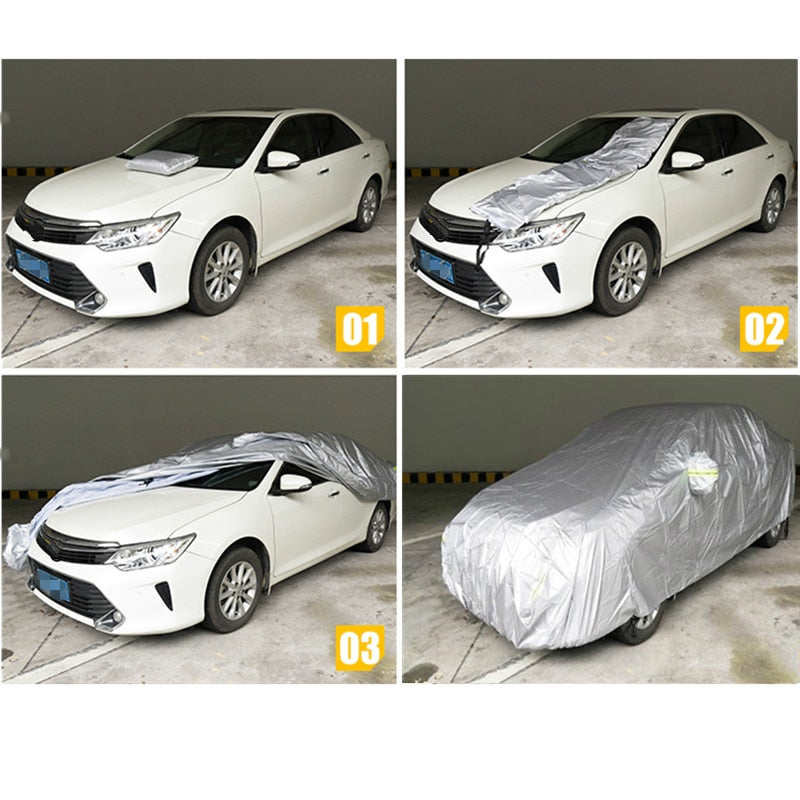 Waterproof Outdoor Car Cover – UV Protection