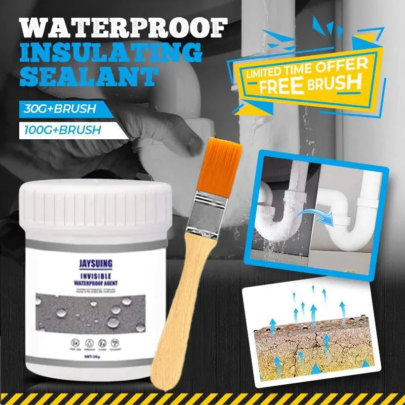 Transparenter Dichtstoff wasserdicht | versiegelt Fugen & Risse auf Fliesen, Beton, Holz, Metall | UV- & chemikalienbeständig | 30–300 g