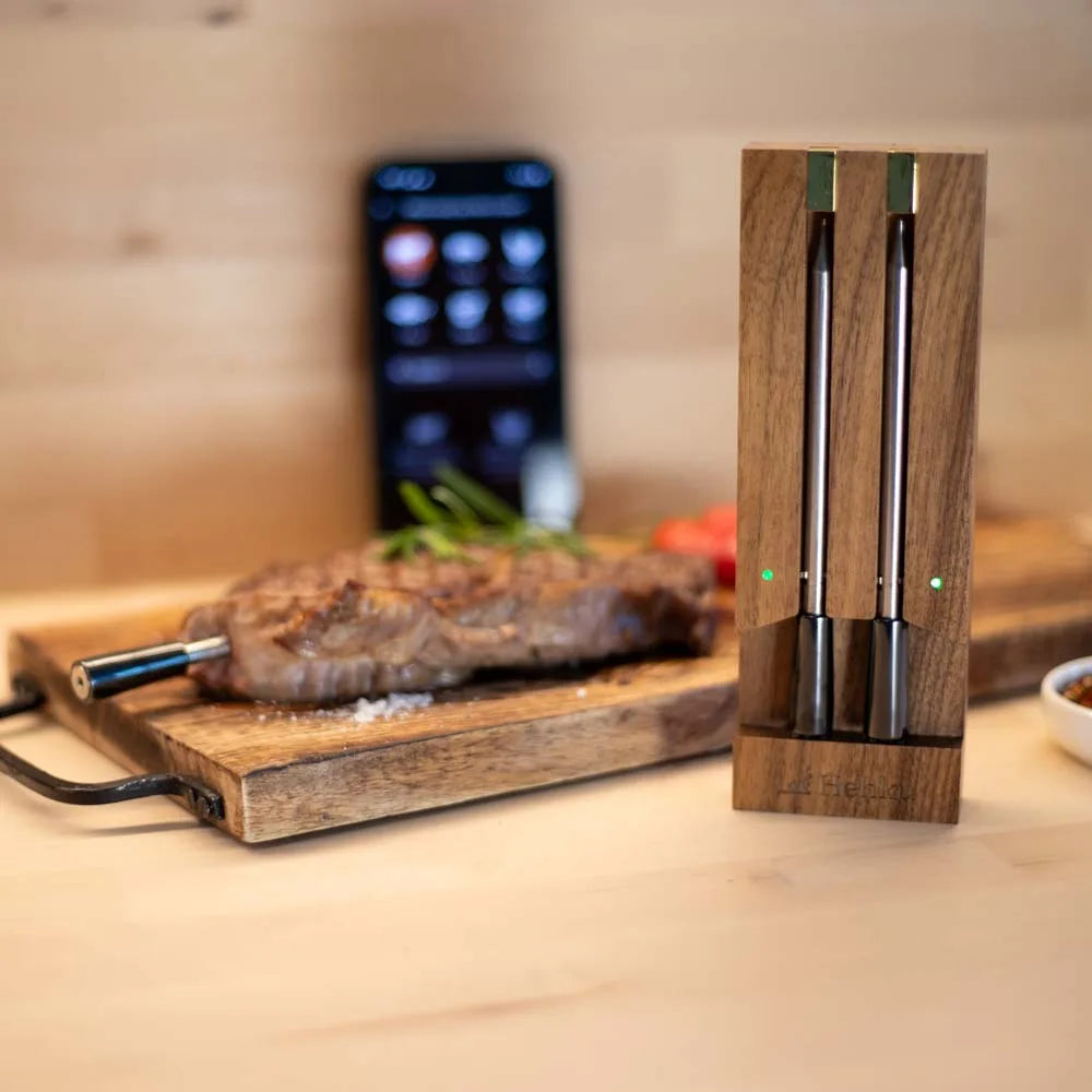 Bluetooth Fleischthermometer Kabellos mit App für Grill & BBQ
