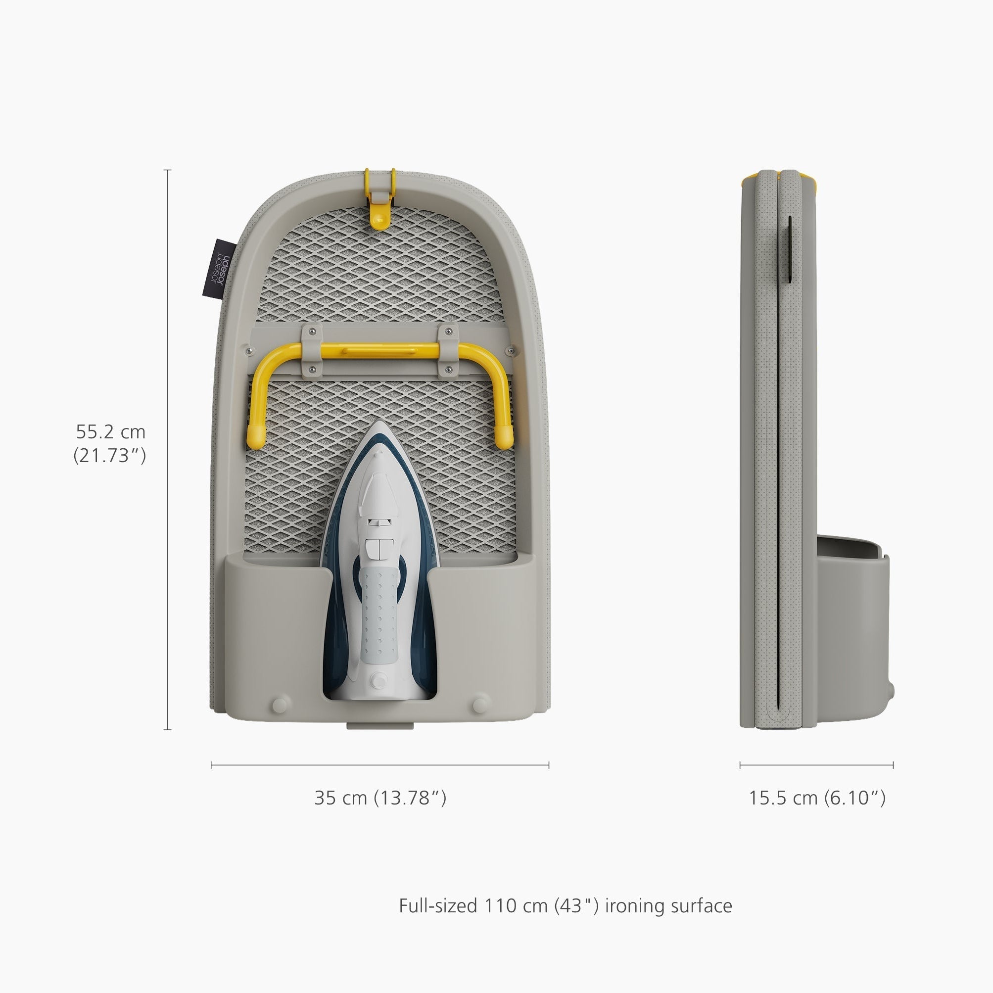 Foldable ironing board